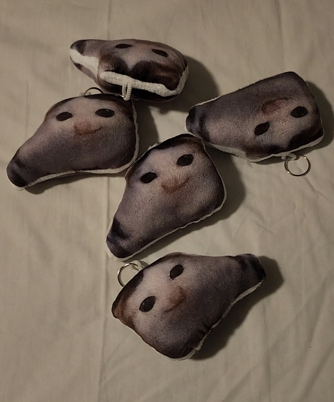 German Kitty Keychain Plush (WITH VOICEBOX)