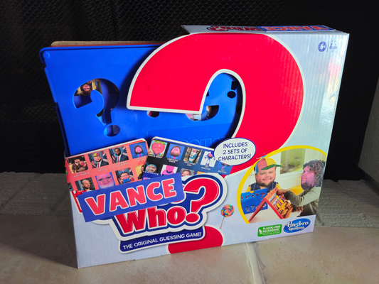 Vance Who? The Vance Meme "Guess Who" Board Game AND CHECK VARIANTS (Customized "Guess Who" collage game)
