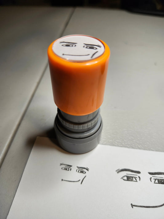 Face Ink Stamp