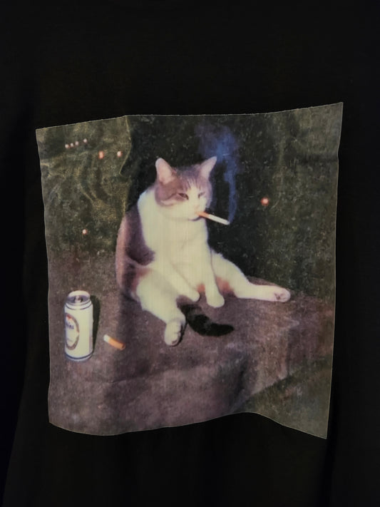 Tuff Smoking Kitty